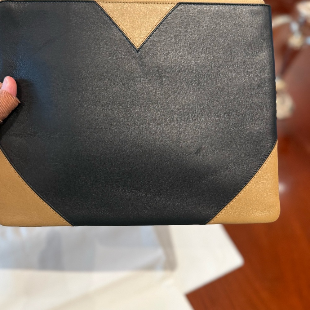 New in box never used Celine Macadam colorblock clutch - Picture 4 of 10